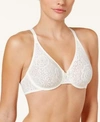 Wacoal Halo Lace Moulded Underwire Bra In Ivory