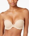Natori Feathers Strapless Plunge Multi Way Bra In Cafe- Nude 01