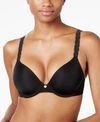 Natori Pure Luxe Custom Coverage Contour Underwire Bra In Black