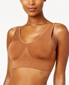 Wacoal B-smooth Wireless Bralette 835275 In Pecan- Nude 02