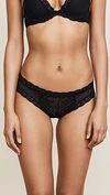 Natori Feathers Low-rise Sheer Hipster Underwear Lingerie 753023 In Black