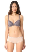 Natori Hidden Glamour Contour Underwire Bra In Gunmetal