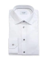 GUCCI CONTEMPORARY-FIT TWILL SHIRT WITH GRAY BUTTONS,PROD204610078