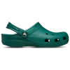 Crocs Womens  Classic Clogs In Green/emerald
