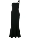 DIANE VON FURSTENBERG FITTED ASYMMETRIC DRESS,10932DVF12421425