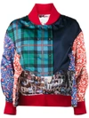 ESTEBAN CORTAZAR PATCHWORK BOMBER JACKET,P7C0312394029