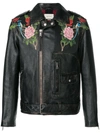 GUCCI Angry Cat embroidered jacket,474075XG45312349016