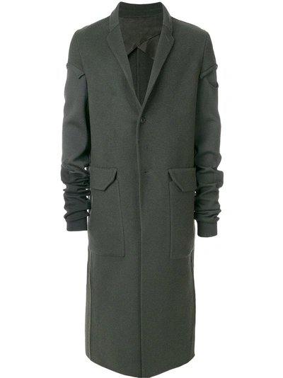Rick Owens Single-breasted Coat In 75