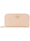 PRADA SAFFIANO ZIP WALLET,1ML506QHH12427698