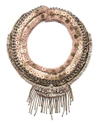 MIGNONNE GAVIGAN PETITE LAYNE BEADED NECKLACE, NUDE,PROD201360148