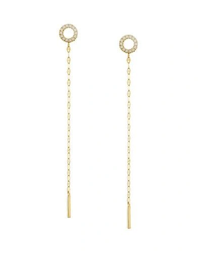 Lana Flawless Vol. 6 14k Long Diamond Lariat Necklace In Gold