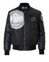 PHILIPP PLEIN NYLON JACKET "SUNDAY",A17CMRB0384PXV002N02