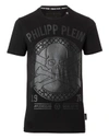 PHILIPP PLEIN T-SHIRT ROUND NECK SS "PAT",A17CMTK1319PJY002N02