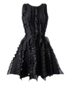 PHILIPP PLEIN Knit Day Dress "Kiss Rouches",A17CWKG0110PTE053N02