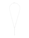 Anita Ko Lariat T-drop Necklace In Metallic