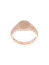 EF COLLECTION DIAMOND SIGNET PINKY RING,EF6021912320227