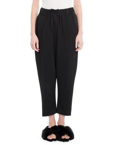 Simone Rocha Elastic Cropped Carrot Pants