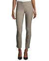 Nic + Zoe Nic+zoe Petite Wonderstretch Straight Leg Pants In Mushroom