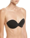 Fashion Forms Go Bare Ultimate Boost Self-adhesive Backless Strapless Push-up Bra In Black