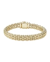 LAGOS 18K GOLD SIGNATURE CAVIAR ROPE BRACELET,PROD202660127