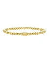 LAGOS 6MM CAVIAR BALL STRETCH BRACELET,PROD202822252