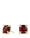 David Yurman Women's Chatelaine Stud Earrings In 18k Yellow Gold With Pavé Diamonds