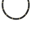 LAGOS BLACK CAVIAR & 18K GOLD NECKLACE,PROD210182255