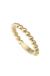 LAGOS CAVIAR STACK RING,03-10182-7