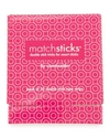 Commando Matchsticks Double-sided Adhesive Tape Strips, Set Of 50 In Clear