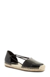 Eileen Fisher Lee Espadrille Flat In Persimmon Nubuck