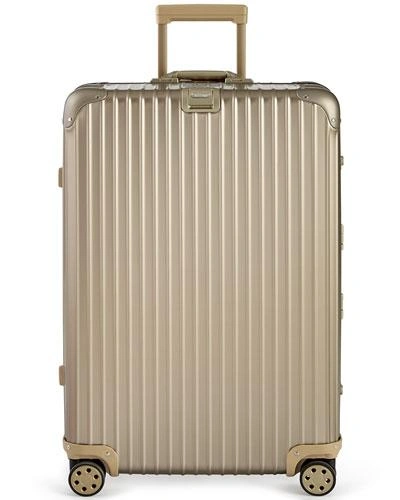 Rimowa Topas Titanium 32" E-tag Multiwheel Spinner Luggage