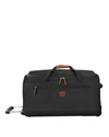 Bric's Brics X-bag 28-inch Rolling Duffle Bag - Black In Black