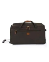 Bric's Brics X-bag 28-inch Rolling Duffle Bag - Black In Olive