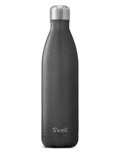 S'well Heavy Iron-pattern 25-oz. Water Bottle In Black