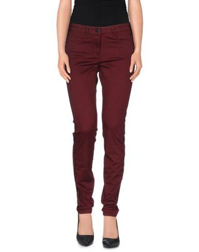 Maison Scotch Casual Trousers In Maroon