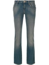Chloé Cropped Straight Jeans - Blue In Blue