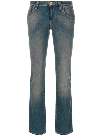 Chloé Cropped Straight Jeans - Blue
