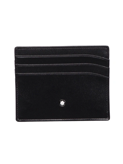 Montblanc Mont Blanc Document Holder In Black Leather