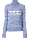 ROCHAS logo turtleneck jumper,ROWL756267RLY2001A12421887