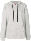 ADAPTATION ADAPTATION EMBROIDERED OVERSIZED HOODIE - GREY,AW620CN0200712431769