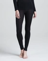 Hanro Silk Leggings In Pale Cream