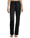 Hanro Cotton Deluxe Drawstring Lounge Pants In White