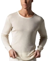 HANRO WOOLEN SILK THERMAL SHIRT,PROD24950080