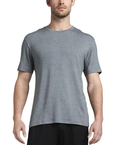 DEREK ROSE MARLOWE JERSEY T-SHIRT, GRAY,PROD119480060