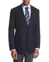 BRIONI MEN'S RAVELLO WOOL TWO-BUTTON SPORT COAT,PROD128570046