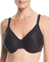 Wacoal Perfect Primer Full-coverage Underwire Bra In Black