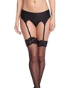 WOLFORD SATIN GARTER BELT,PROD108980173