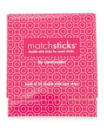 COMMANDO MATCHSTICKS DOUBLE-STICK TAPE STRIPS,PROD108850076