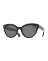 Oliver Peoples Roella Cat-eye Frame Sunglasses In Black