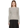 ISABEL MARANT Grey Elson Fancy Donegal Sweater